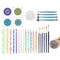 DIY Clay Sculpture Mandala Dotting Tool Ceramic Tool Art Pen Painting Rock