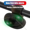 Fishing Bite Alarm Loud Sound Bell Clip Fishing Rod Electronic LED Reminder