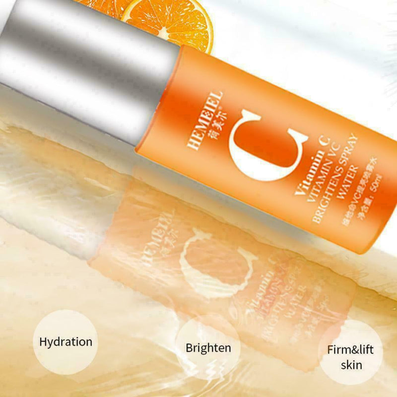 Vitamin C Toner Brightening Spray Moisturizing Pores Face Shrink Ser TI U9C3