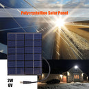 Solar Panel Polysilicon Portable Outdoor Travel Solar Charger for Solar Light