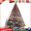 5cm Orgonite Pyramid Heal Chakra Crystal Stone Energy Orgone Generator (E) Newly