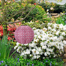 LED Solar Lamp Waterproof Painting Lantern Hanging Light Festival Decor (A)