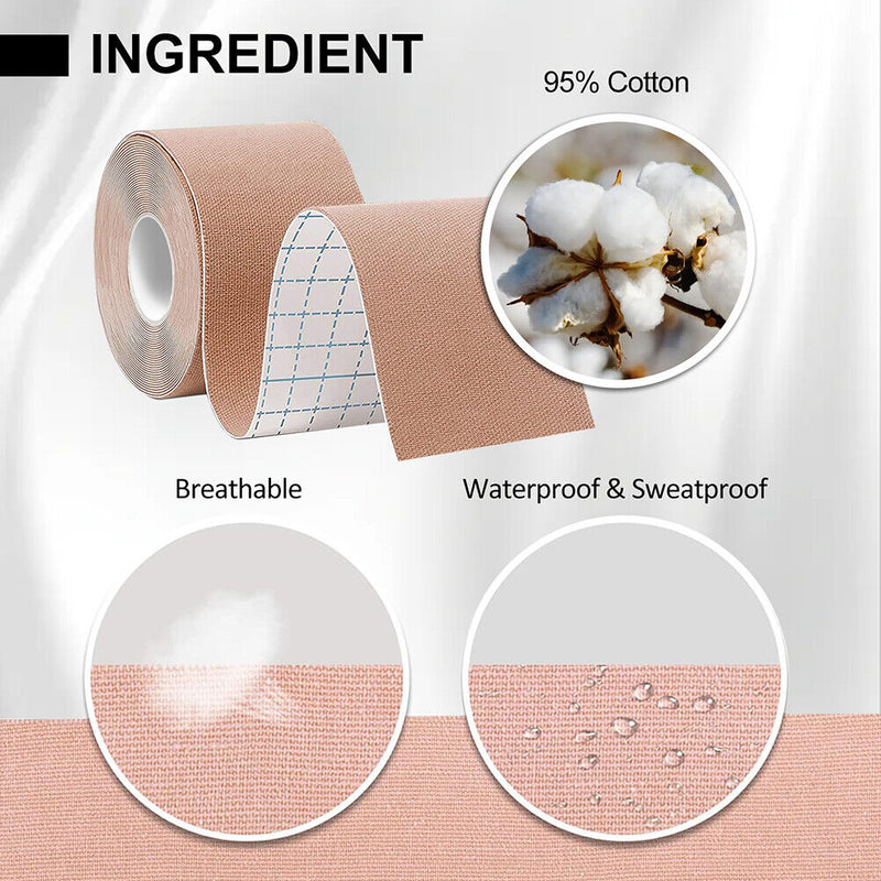 Skin-friendly Breathable Sports Tape Brace Support Elbow Protector Wristban