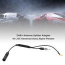 DAB + Antenna Splitter Adapter with Amplifier for Sony JVC Kenwood Car Radio