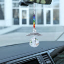 Crystal Suncatcher Angel Beads Hanging Pendant Home Garden Car Decoration Gifts