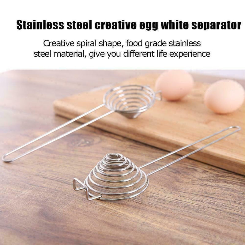 Steel Egg Yolk Separator Divider Cooking Gadget Kitchen Sweet Best L1P2