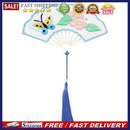 Fan Shaped Bookmark Needlework Embroidery Crafts Counted DIY Cross-Stitching