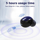 Mini Wireless Headphones Bluetooth 5.0 Running Stereo In-ear Earphone for X9