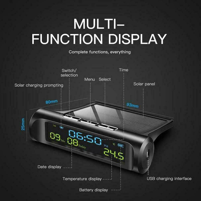 PROMATA 4x4 TPMS | External Solar Tyre Pressure Monitoring System H C0R3