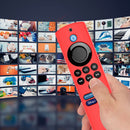 Remote Controller Cover with Lanyard for Amazon Fire TV Stick Lite (Red)