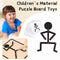 Children Montessori Shape Game Stick Learning Preschool Educational Toys Kids`