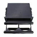 Trim  Universal  Kit Car Radio Pocket Drink Cup Holder  Storage Box Double Din