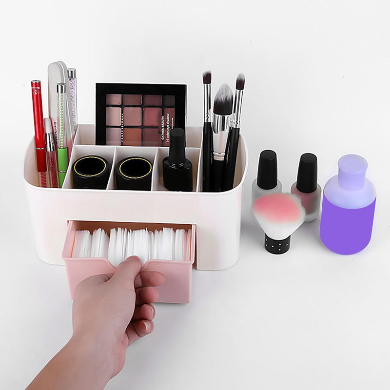 Multi-function Cosmetics Organizer Container Drawer Desktop Jewelry Storage B
