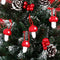 Decorations Wedding Xmas Tree Christmas Mushroom Mushroom Hanging Ornament Felt