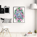 Animal Part Drill Special-Shaped Diamond Painting DIY Mosaic Kit (YX048) Newly