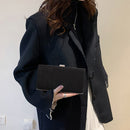 Fashion Women Clutch Purse Elegant Glitter Bling Dance Wedding Party Evening Bag