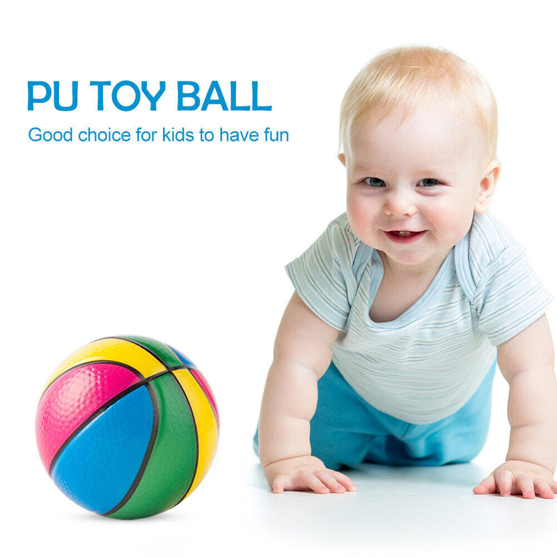 Inflatable Beach Balls Elastic PU Balls Early Education Toys Gifts for Chil