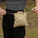 Outdoor Foraging Bag Harvest Garden Fruit Picking Jungle Tool Pouch (Khaki)