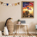 Diamond Painting Independence Day Full Round Drill Picture of Rhinestone Drawing