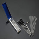 Brush Hex Wrench Dirt Jet Carburetor Cleaning Kit Aluminum box through pin