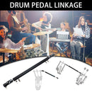 Double Kick Drum Pedal Drive Shaft Steel Bass Drum Pedal Linkage Connector Arm
