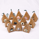 Animal Design Coral Feece Sock Floor Stocking Gift Sox with Box Christmas Socks