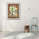 5D Diamond Painting Kit DIY Squirrel Full Round Drill Mosaic Home Decoratio