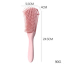 Detangling Hair Brush Massage Wet Comb Detangler Hairbrush (Light Pink) Newly