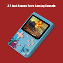 G5S 500 Games 3.0 inch Screen Retro Gaming Console with Controller (Blue) Newly