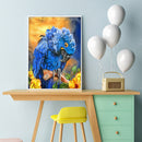 40x50cm Macaw Painting By Numbers DIY Canvas Picture Hand Painted Home Decor