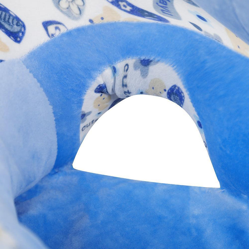 Floral Print Baby Sofa Cover Seat Support Learning To Sit Chair Case (E) Newly