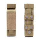 Tourniquet Bag Nylon Flashlight Holster Molle Pouch for Outdoor (Camel) Newly