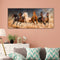 Galloping Horses Oil Paint By Numbers Kits Canvas Picture Wall Art DIY Craft Set