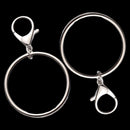 Punk Metal Big Ring Hip Hop Jewelry Bag Chain Pants Key Ring Key Chains Clip