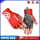 #A Ice Silk Cycling Gloves Breathable Anti-skid Adults Women Men Half Finger Glo