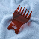 Men Double-sided Dyeing Comb Large Tooth Salon Hairdressing Comb Wide Tooth C
