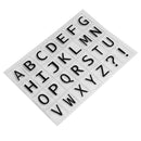 Transparent Clear English Writing Silicone Sealing Letters Pattern Stamp DIY Sc