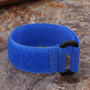 Nylon Fish Pole Belt Holder Tie Fastener Hook Loop Fish Gadgets (Sky Blue)