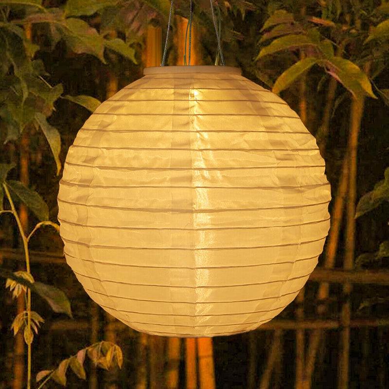Solar Self-Hanging Lanterns Wedding Festival Celebration Decor Hanging Lights