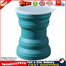 Collapsible Silicone Water Bottle Telescopic Outdoor Drinking Cup (Blue) Newly