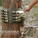 Travel Bags Storing Seasoning Bottle Silica Glass Bottle (Military Green) Newly