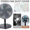 Fan Protective Cover Universal Dustproof PEVA Floor Fans Protector (Half) Newly