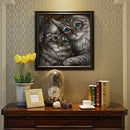 5D DIY Diamond Painting Full Square Drill Drips Cats Wall Decor Rhinestone Art