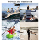 Elastic Canoe Paddle Leash Adjustable Tie Rope with Hook Rowing Boat Accessories