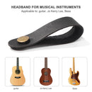 Guitar Neck Strap Leather Head Belt Holder Button Lock for Classic Bass Guitar