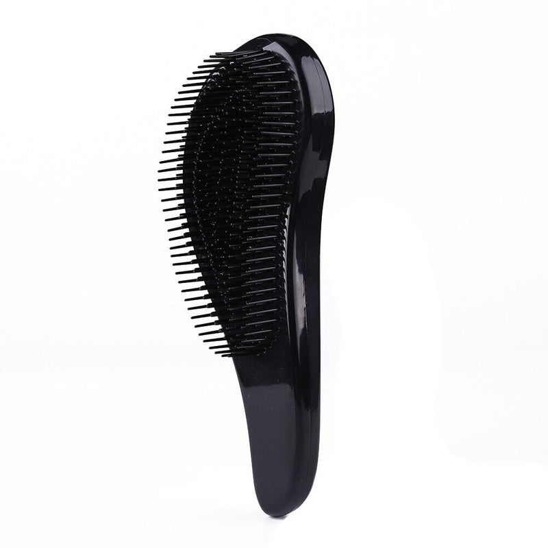 Hair Comb Detangle Hairbrush Massage Brush Curly Styling Tool (Black) Newly