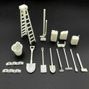 DIY Decorative Accessories Kits for WPL B14 B16 B24 C14 C24 1/16 RC Truck