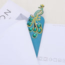 #A DIY Diamond Painting Leather Bookmark Mandala Tassel Book Marks Craft Art G