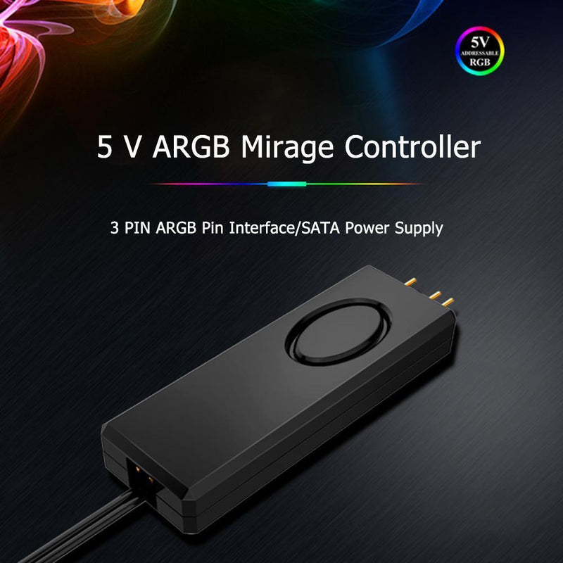 Jonsbo SATA Pin Power Supply ARGB Controller for 3Pin 5V Case LED Lighting