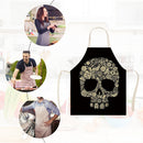 Kitchen Aprons for Women Men Household Baking Linen Dinner Black Tablier